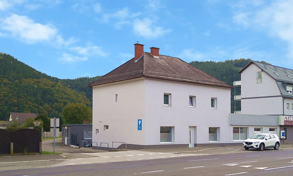 Au&szlig;enansicht Ordination Dr. Jantscher