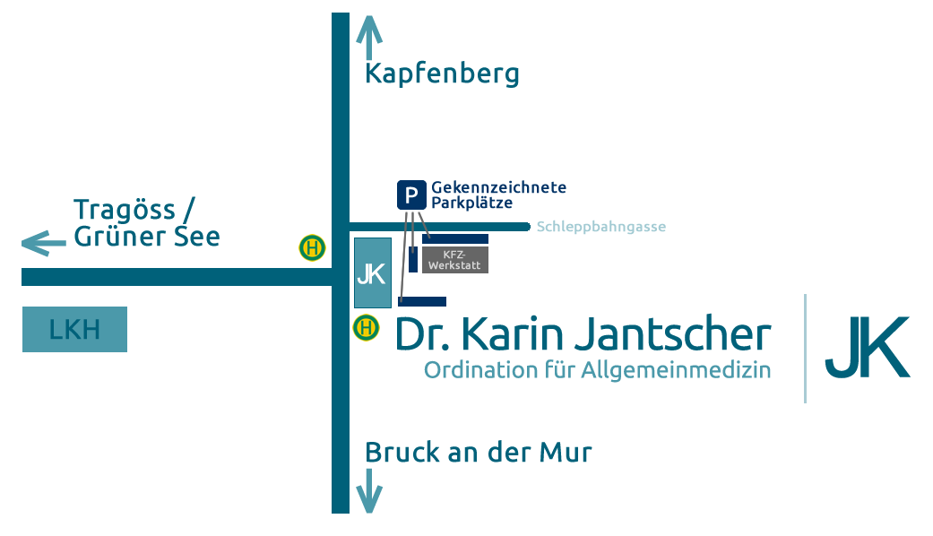 Lageskizze f&uuml;r Wiener Stra&szlig;e 86, Bruck an der Mur